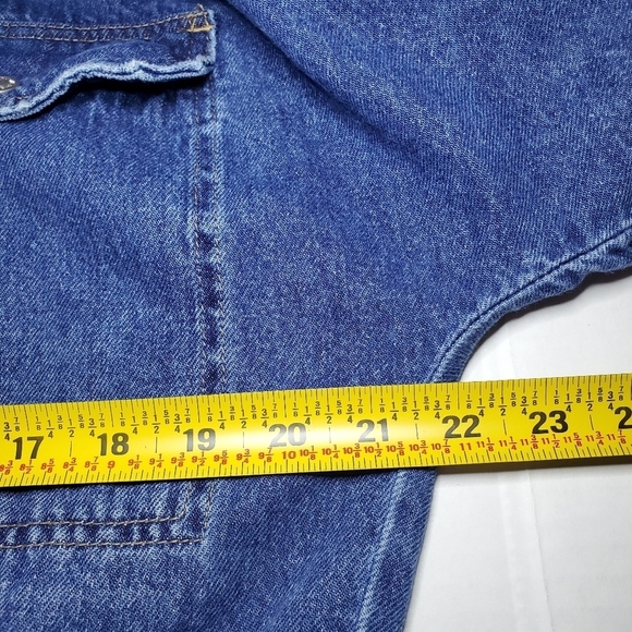 We The Free Sammie Denim Coverall Sz XL - Picture 14 of 16